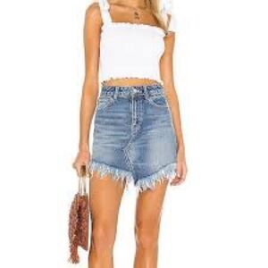 Free People We The Free Bailey Denim Skirt